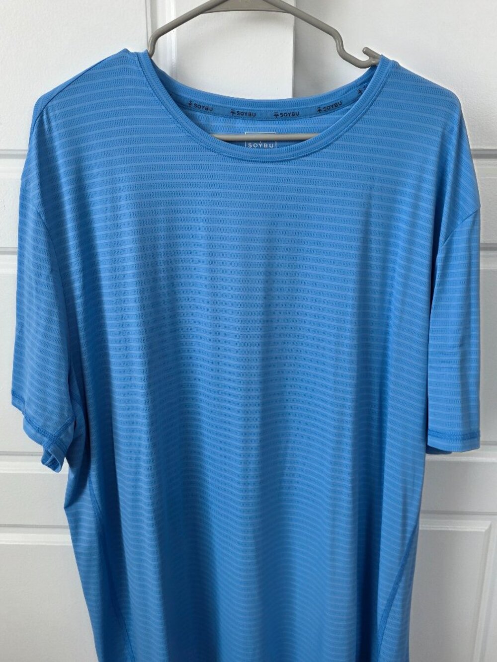 Soybu Men's Tee shirt, XXL, Light blue